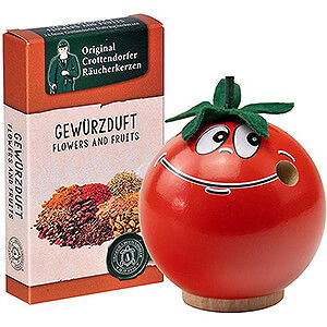 Ruchermnner Sonstige Figuren Ruchermnnchen - Tomate - Freche Frchtchen - 7 cm