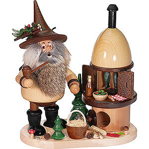 Ruchermnner Hobbies Ruchermnnchen Waldwichtel am Rucherofen - 26 cm