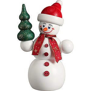 Ruchermnner Schneemnner Ruchermnnchen Weihnachts-Schneemann - 15 cm