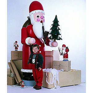 Ruchermnner XXL Ruchermnnchen Ruchermnnchen Weihnachtsmann - 220 cm