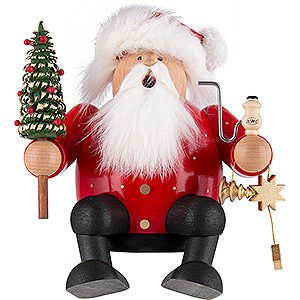 Ruchermnner Weihnachtsmnner Ruchermnnchen Weihnachtsmann - Kantenhocker - 16 cm