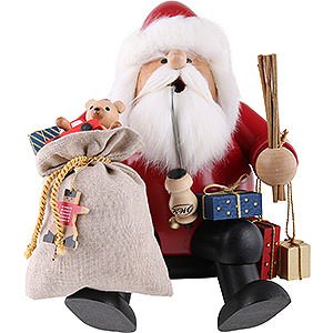 Ruchermnner Weihnachtsmnner Ruchermnnchen Weihnachtsmann - Kantenhocker - 26 cm