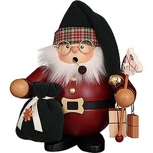 Ruchermnner Weihnachtsmnner Ruchermnnchen Weihnachtsmann dunkelrot - 16,5 cm