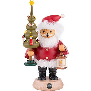 Ruchermnner Weihnachtsmnner Ruchermnnchen Weihnachtsmann mit Baum - 20 cm