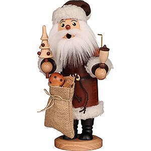 Ruchermnner Weihnachtsmnner Ruchermnnchen Weihnachtsmann natur - 27 cm