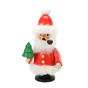 Ruchermnner Weihnachtsmnner Ruchermnnchen Weihnachtsmann rot - 12,0 cm