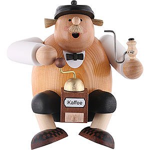 Räuchermänner Sonstige Figuren Räuchermännchen Kaffeesachse - Kantenhocker - 15 cm
