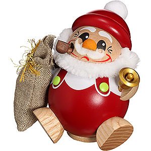 Räuchermänner Weihnachtsmänner Räuchermännchen Nikolaus - Kugelräucherfigur - 12 cm