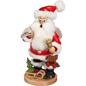 Räuchermänner Weihnachtsmänner Räuchermännchen Weihnachtsmann mit Geschenke - 22 cm