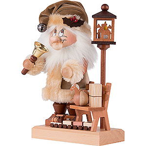 Räuchermännchen Wichtel Weihnachtsmann Mit Bank (28,5 Cm) Von Christian ...