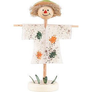 Small Figures & Ornaments Flade Flax Haired Children Scarecrow - 5,5 cm / 2.2 inch