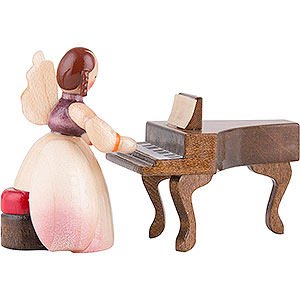 Angels Schaarschmidt Angels Schaarschmidt Angel with Spinet - 4 cm / 1.6 inch