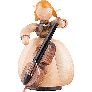Weihnachtsengel Schaarschmidt Engel Schaarschmidt Engel mit Cello - 4 cm