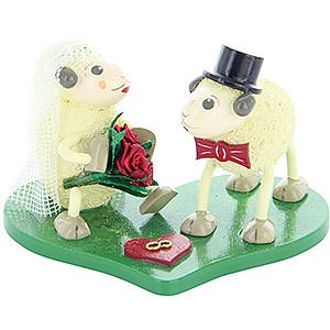 Geschenkideen Hochzeit Schafbrautpaar 