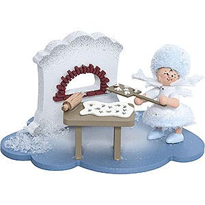 Kleine Figuren & Miniaturen Kuhnert Schneeflckchen Schneeflckchen in Weihnachtsbckerei - 10x7x6 cm
