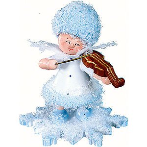 Kleine Figuren & Miniaturen Kuhnert Schneeflckchen Schneeflckchen mit Geige - 5 cm