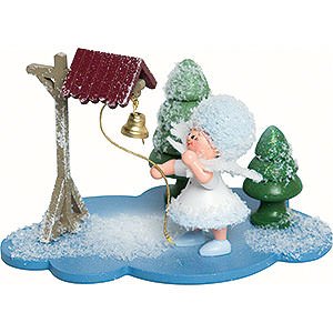 Kleine Figuren & Miniaturen Kuhnert Schneeflckchen Schneeflckchen mit Glocke- 10x7x6 cm