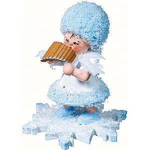 Kleine Figuren & Miniaturen Kuhnert Schneeflckchen Schneeflckchen mit Panflte - 5 cm