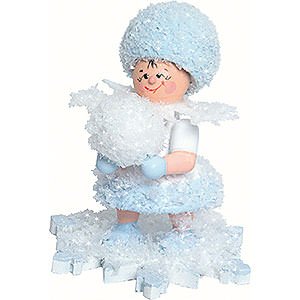 Kleine Figuren & Miniaturen Kuhnert Schneeflckchen Schneeflckchen mit Schneekugel - 5 cm