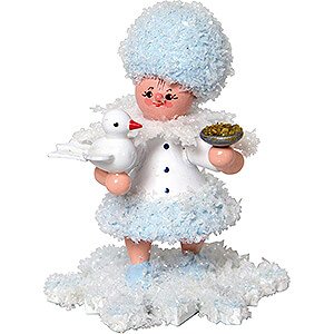 Kleine Figuren & Miniaturen Kuhnert Schneeflckchen Schneeflckchen mit Taube - 5 cm