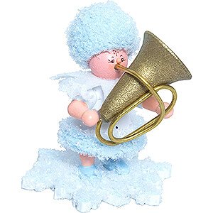 Kleine Figuren & Miniaturen Kuhnert Schneeflckchen Schneeflckchen mit Tuba - 5 cm