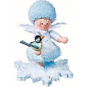 Kleine Figuren & Miniaturen Kuhnert Schneeflckchen Schneeflckchen mit Vgelchen - 5 cm