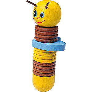 Holzspielzeug Bau- und Legespiele Schraubenspiel Biene - 5,3 cm