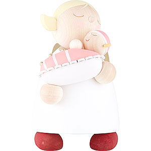 Geschenkideen Geburt und Taufe Schutzengel mit Baby Mdchen - 16 cm