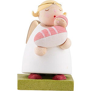 Geschenkideen Geburt und Taufe Schutzengel mit Baby - Mdchen - 3,5 cm