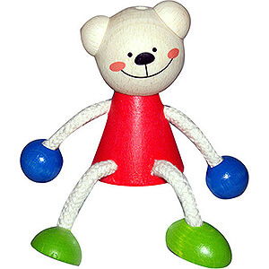 Holzspielzeug Bau- und Legespiele Schwingfigur Br - 11 cm