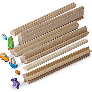 Wooden Toys Construction games Sea Craft Strips - 45 cm / 17.7 inch