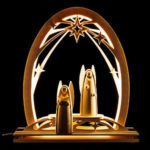 Candle Arches All Candle Arches Seidel Arch Angels - 31x33 cm / 12.2x13 inch