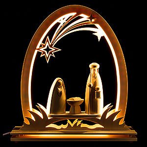 Candle Arches All Candle Arches Seidel Arch Nativity - 31x33 cm / 12.2x13 inch