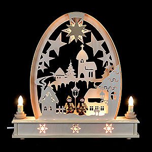 Candle Arches All Candle Arches Seidel Arch Winter Village - 36x34 cm / 14x13 inch