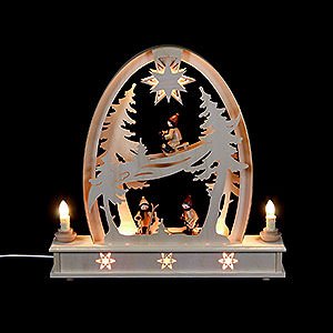 Candle Arches All Candle Arches Seidel Arch Wintersport - 36x37 cm / 14x15 inch