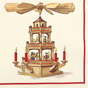 Kleine Figuren & Miniaturen Tassen & Servietten Servietten Pyramide - 20 Stck - 33 cm