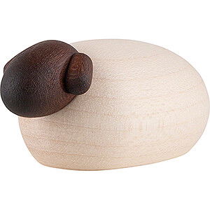 Small Figures & Ornaments Bjrn Khler Nativity small Single Sheep with Black Head, Natural - 2,5 cm / 1 inch