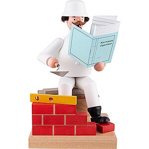 Smokers Professions Smoker - Bricklayer - 21 cm / 8.3 inch