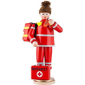 Smokers Professions Smoker - Emergency Doctor, female - 23 cm / 9.1 inch