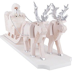 Smokers Santa Claus Smoker - Father Frost with Reindeer Sleigh - 26 cm / 10.2 inch
