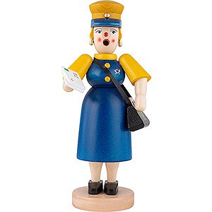 Smokers Professions Smoker - Female Letter Carrier - 23 cm / 9.1 inch