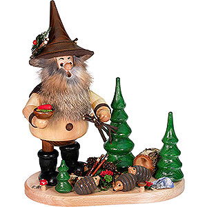 Smokers Hobbies Smoker - Forest Gnome Hedgehog Friend - 26 cm / 10.2 inch