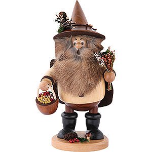 Smokers Hobbies Smoker - Forest Gnome Herb Gatherer Natural - 25 cm / 10 inch