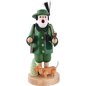 Smokers Professions Smoker - Forest Ranger with Dachsdog - 19 cm / 7 inch