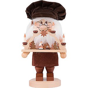 Smokers Professions Smoker - Gnome Candle Arch - Maker - 28 cm / 11 inch