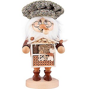 Smokers Hobbies Smoker - Gnome Insect Lover - 28 cm / 11 inch