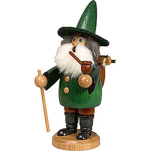 Smokers Professions Smoker - Gnome Wood Gatherer Green - 19 cm / 7 inch
