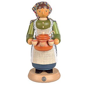 Smokers Professions Smoker - Hot Whine Punch Saleswoman - 25 cm / 10 inch