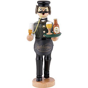 Smokers Professions Smoker - Innkeeper with Radeberger Beer - 22 cm / 8.7 inch