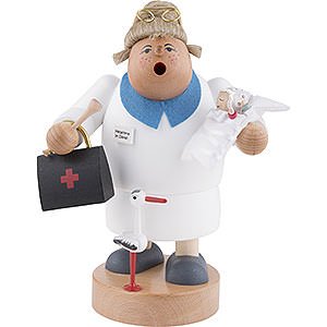 Smokers Professions Smoker - Midwife - 20 cm / 8 inch